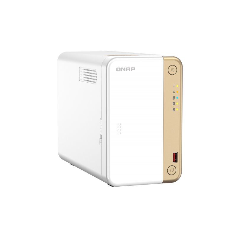 QNAP TS-262 NAS Tower Ethernet LAN Gold, White N4505