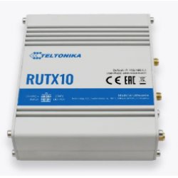 Teltonika RUTX10 routeur sans fil Gigabit Ethernet Bi-bande (2,4 GHz / 5 GHz) Blanc
