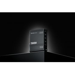 Teltonika TSW304 commutateur réseau Gigabit Ethernet (10/100/1000) Connexion Ethernet, supportant l'alimentation via ce