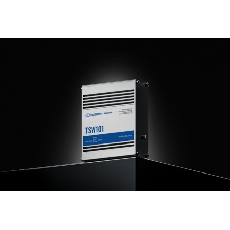 Teltonika TSW101 Industrial GSwitch 4x PoE+ (60W)