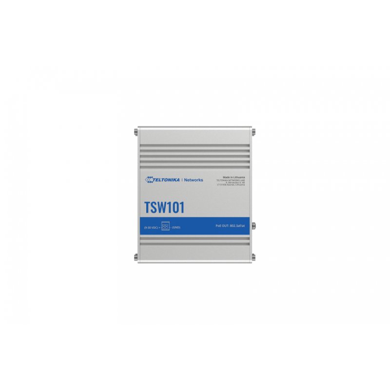 Teltonika TSW101 Gigabit Ethernet (10/100/1000) Power over Ethernet (PoE) Metallic