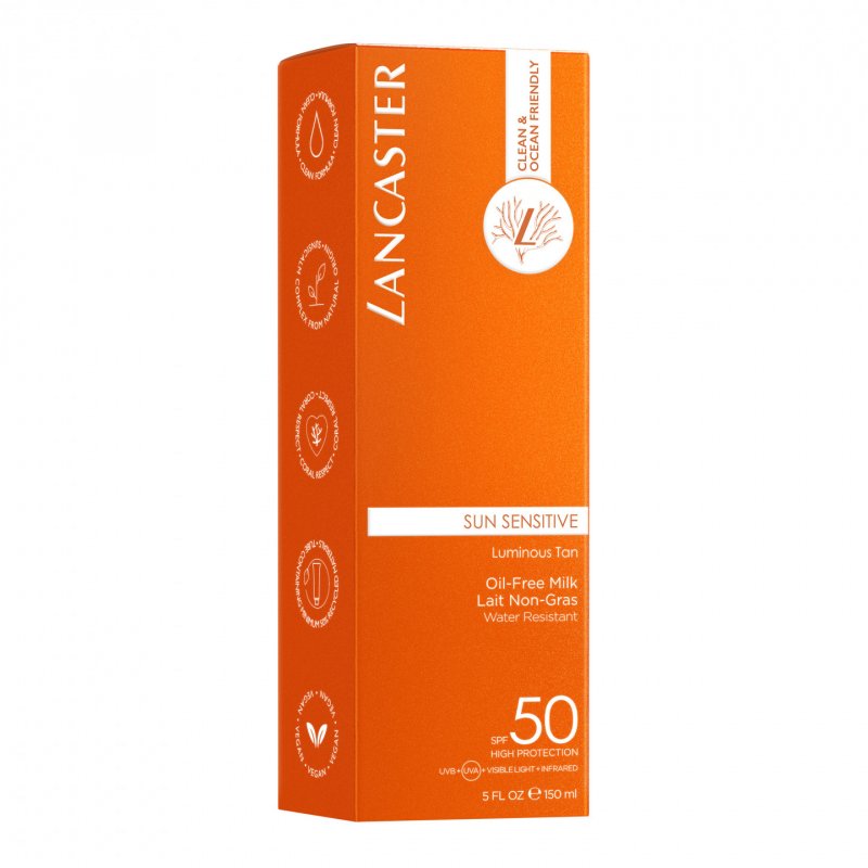 Lancaster - Sun Sensitive Luminous Tan Oil-Free Milk SPF50 150 ml
