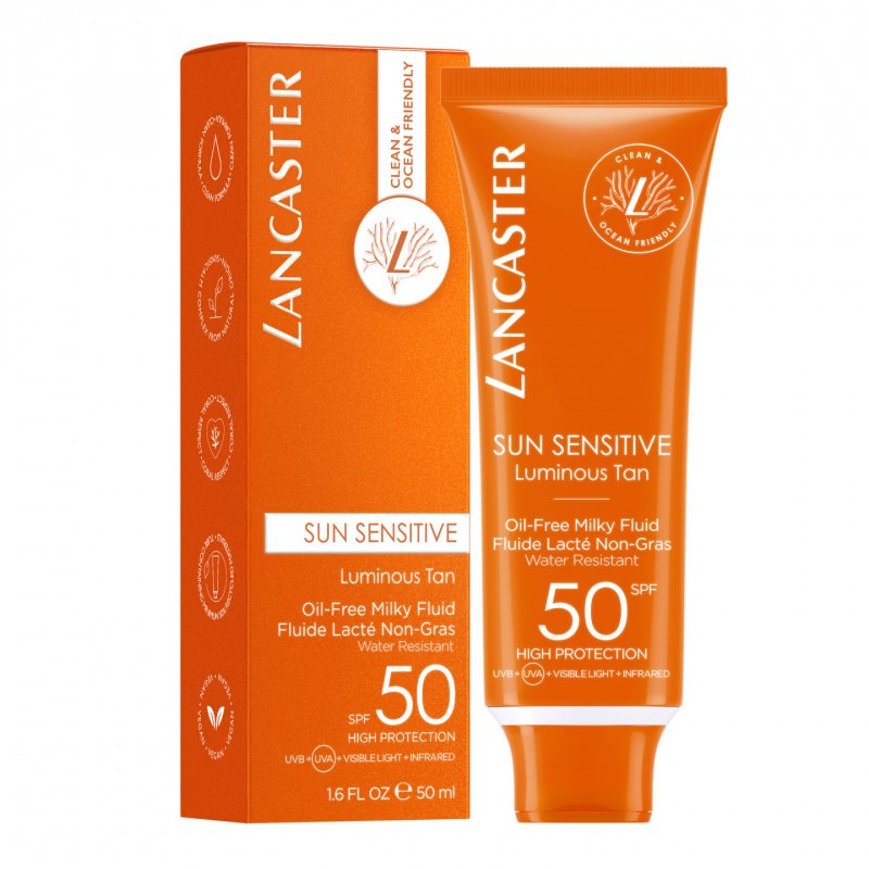 Lancaster - Sun Sensitive Oil-Free Face Sun Protection Cream SPF50 50 ml