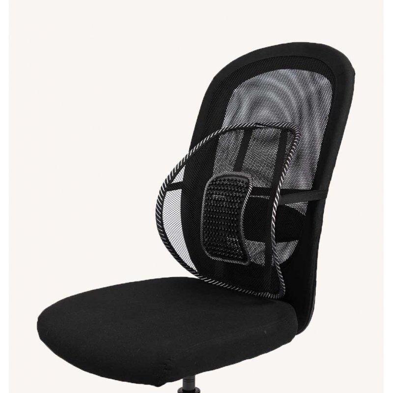 Swedish Posture 0329B0 chair back support Black