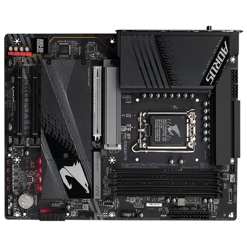 Gigabyte Z790 AORUS ELITE AX DDR4 (REV 1.0) motherboard Intel Z790 LGA 1700 ATX
