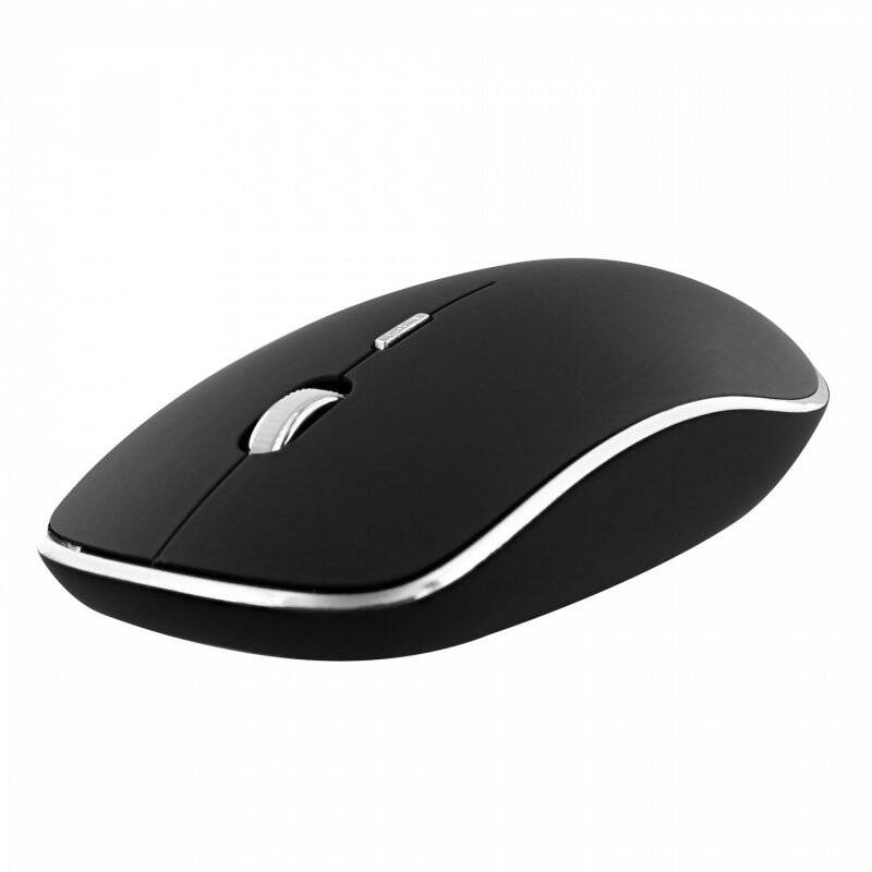 T'nB Wireless silent click mouse RUBBY black