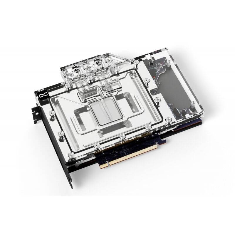 Alphacool Eisblock Aurora Acryl GPX-N RTX 4090 Founders Edition mit Backplate