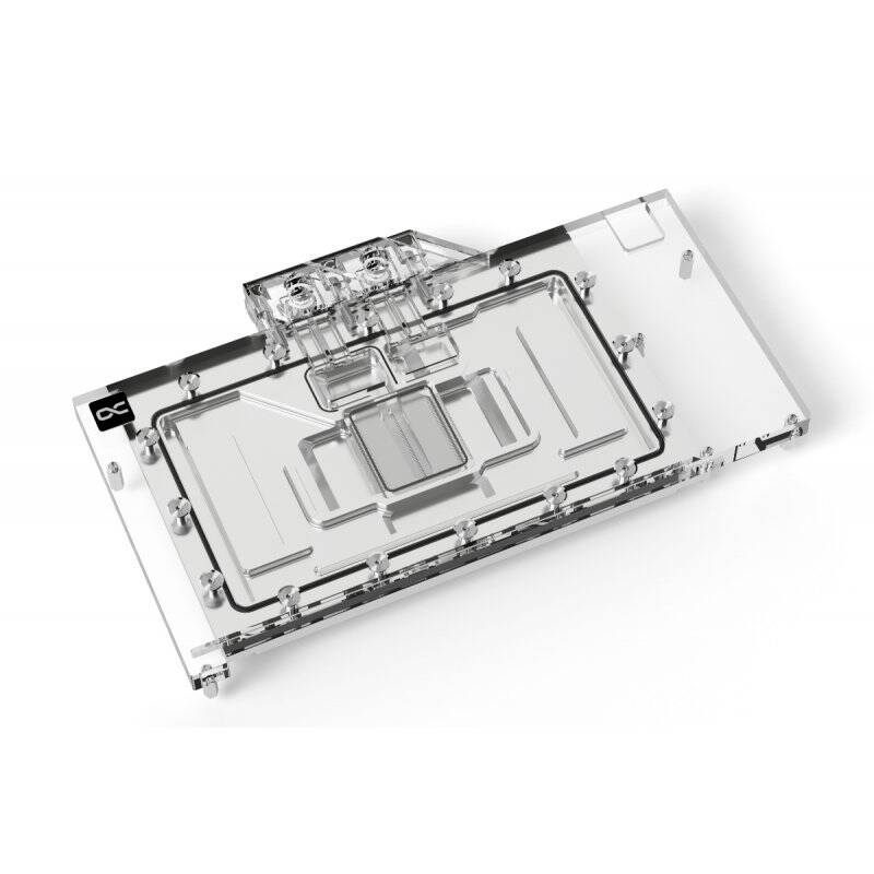 Alphacool Eisblock Aurora Acryl GPX-N RTX 4090 Suprim mit Backplate