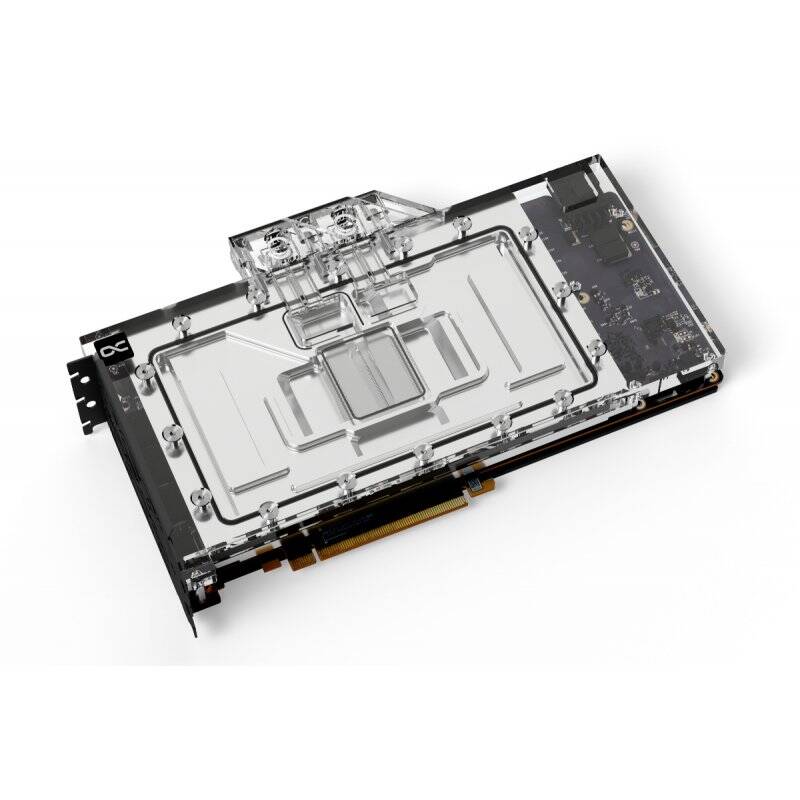 Alphacool Eisblock Aurora Acryl GPX-N RTX 4090 Suprim mit Backplate