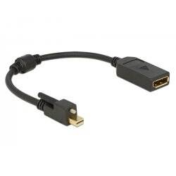 Delock Adapter Mini-DisplayPort auf Displayport mit Schraube