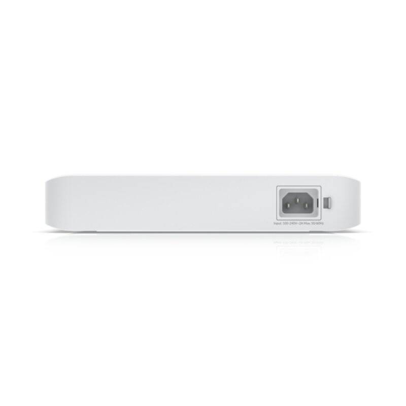 Ubiquiti Switch UniFi 8xRJ45 2,5G/2xSFP+ 10G Managed PoE+ Wall-Mountable, 1,3" Touchscreen, 120W PoE
