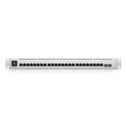 Ubiquiti Switch UniFi 24xRJ45 10G/2xSFP28 25G Managed 19" Rack-Mountable, 1,3" Touchscreen