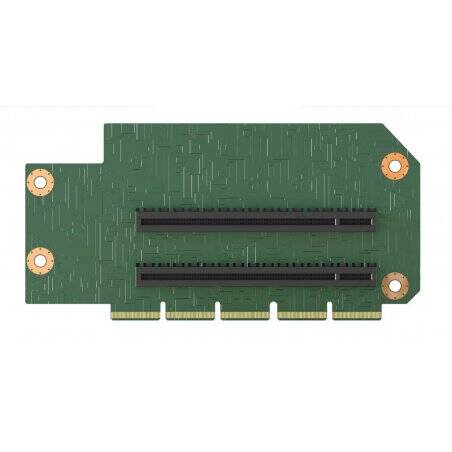 Intel Riser Karte für 2HE M50CYP Systeme Slot1, 2x PCIe