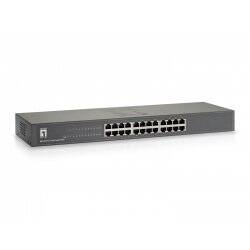 LevelOne GSW-2457 commutateur réseau Non-géré Gigabit Ethernet (10/100/1000) Noir