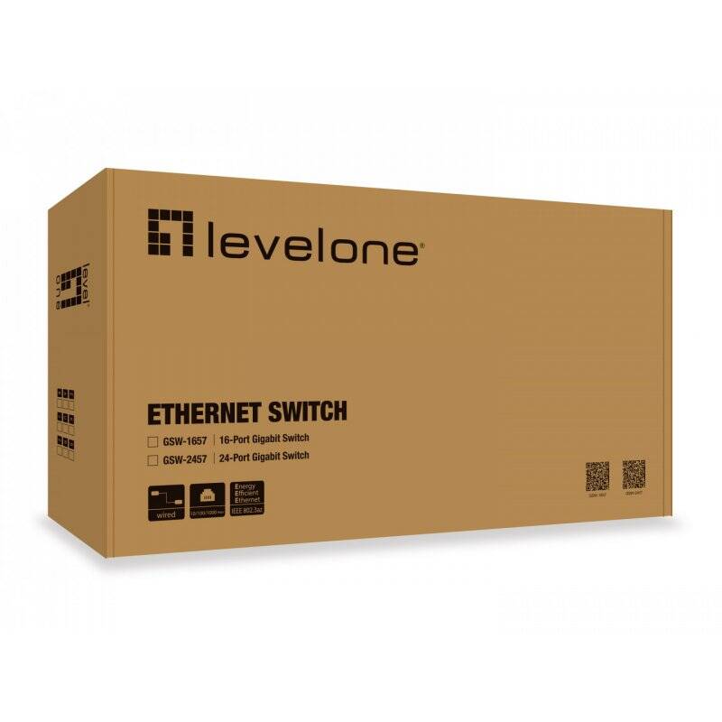 LevelOne Switch 19" 24x GBit Unmanaged