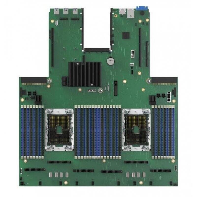 Y Intel M50CYP2SB1U Mainboard für 1U Systeme