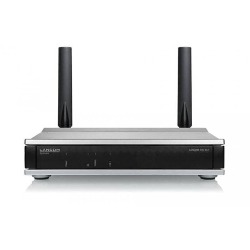 Lancom Systems 730-4G+ wireless router Gigabit Ethernet Black, Grey
