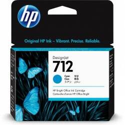 Tinte HP DesignjetT 712 Cyan 29ml 3ED67A