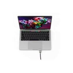 LEDGE MACBOOK AIR2022 M2 T-SLOT LOCK ADAPT KEYED CBL LOCK SILVER