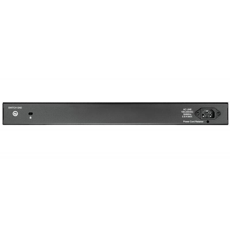 D-Link DXS-1210-10TS Géré L2/L3 10G Ethernet (100/1000/10000) 1U Noir, Argent
