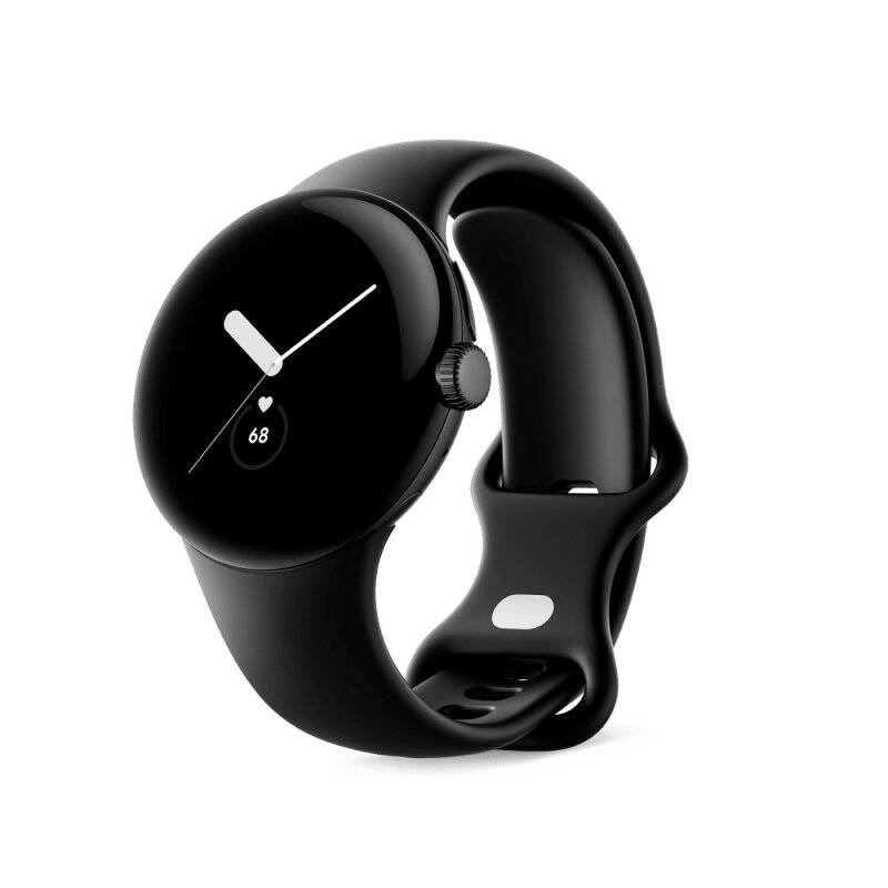 Google Pixel Watch AMOLED 41 mm Numérique Écran tactile Noir Wifi GPS (satellite)