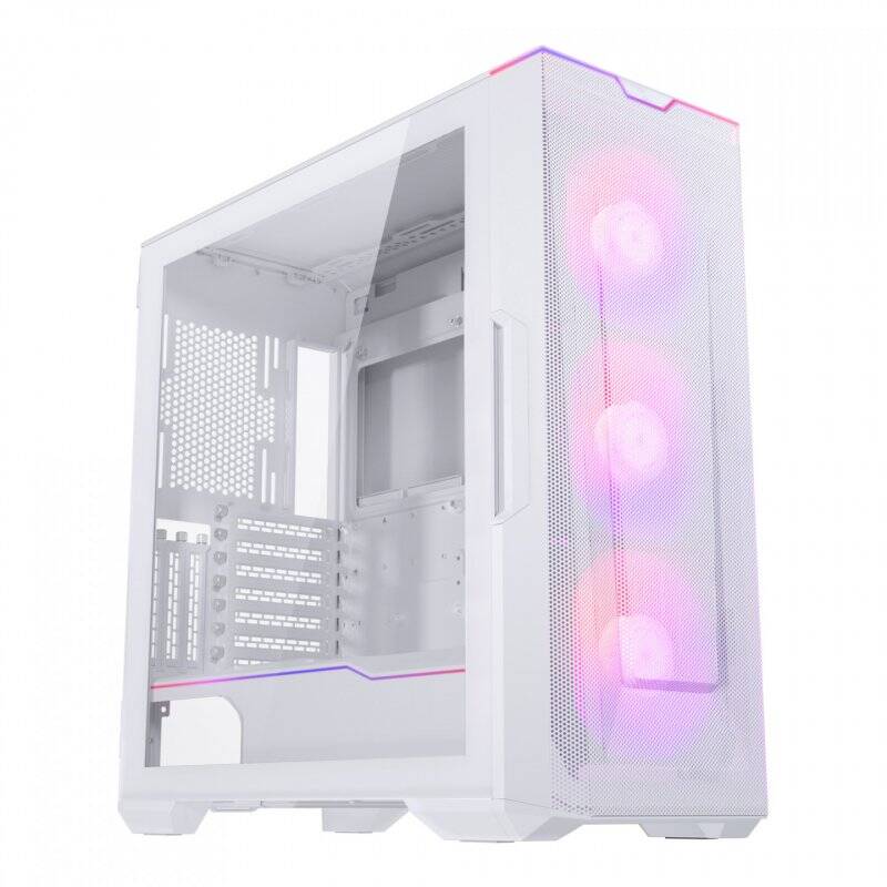 PHANTEKS Eclipse G500A D-RGB Midi-Tower, Tempered Glass - matt weiß