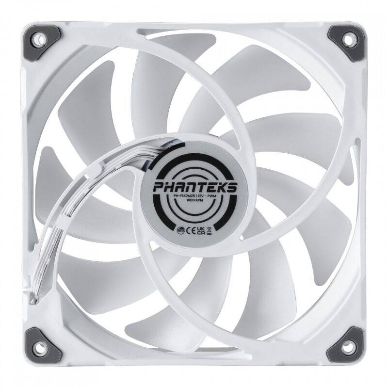Phanteks M25 Computer case Fan 14 cm White 1 pc(s)