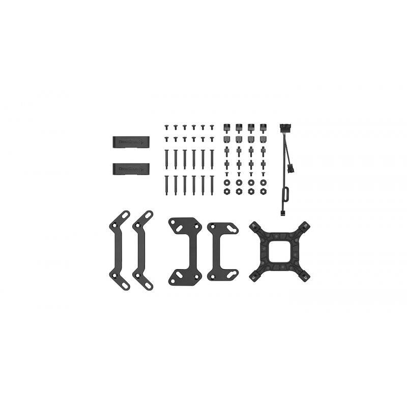 DeepCool LT720 Processeur Refroidisseur de liquide tout-en-un 12 cm Noir