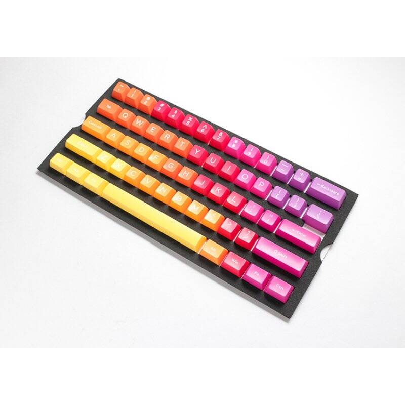 Ducky Afterglow ABS Double-Shot Keycap Set, US Layout