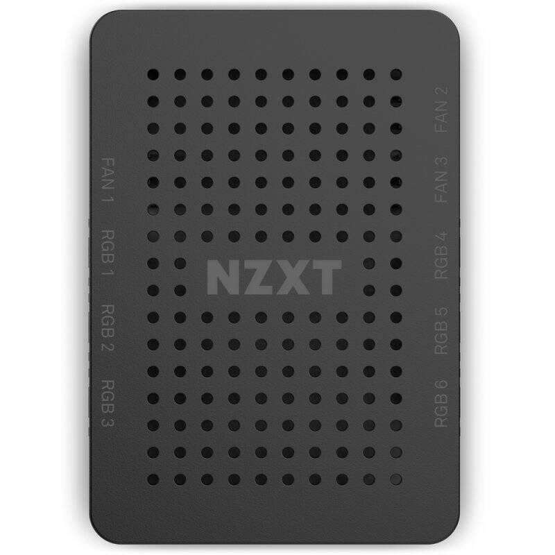 NZXT AC-CRFR0-B1 contrôleur de vitesse du ventilateur 9 canaux Noir