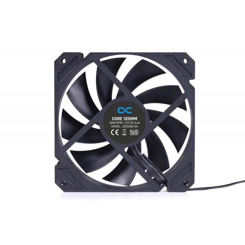 Alphacool 24844 système de refroidissement d’ordinateur Boitier PC Ventilateur 12 cm Noir 1 pièce(s)