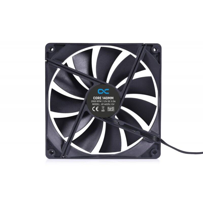 Alphacool 24853 computer cooling system Computer case Fan 14 cm Black 1 pc(s)