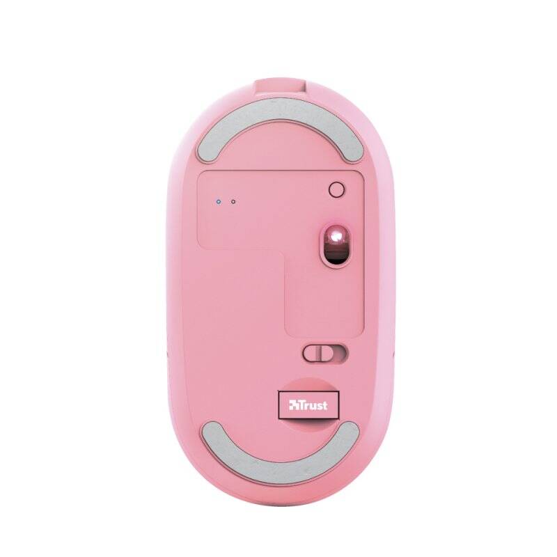 SOURIS SANS FIL ULTRA PLATE RECHARGEABLE ROSE