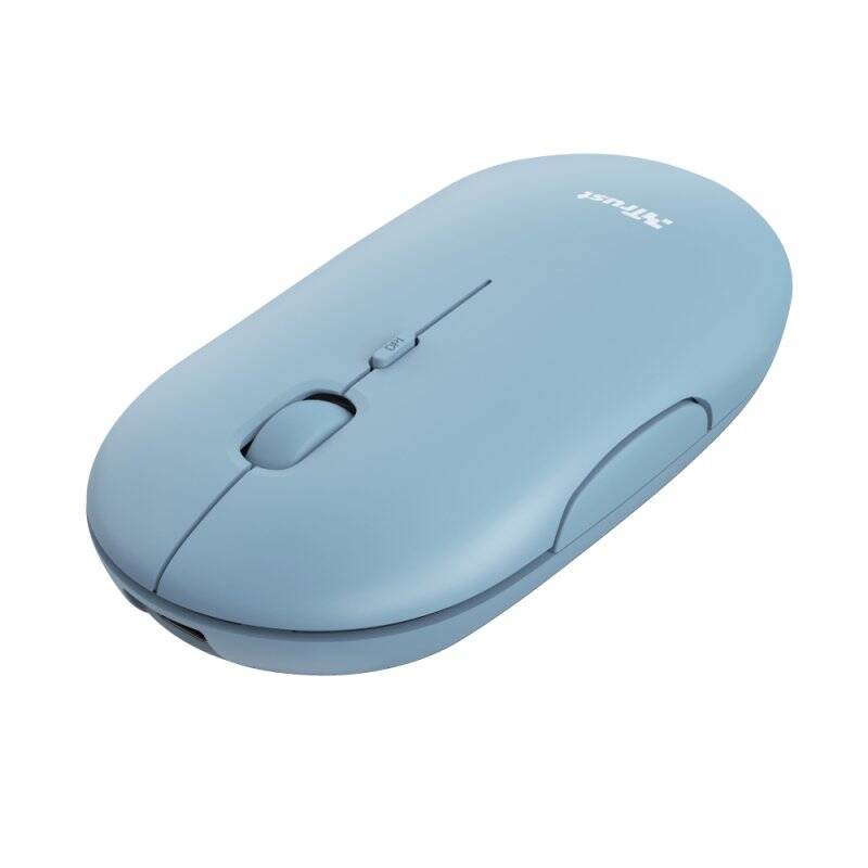 SOURIS SANS FIL ULTRA PLATE RECHARGEABLE PUCK BLEUE