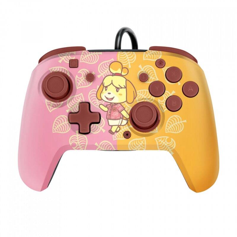 PDP Isabelle REMATCH Multicolore USB Manette de jeu Nintendo Switch, Nintendo Switch OLED