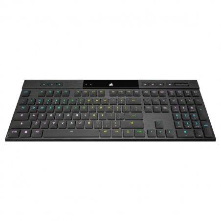 Corsair K100 RGB AIR clavier USB + RF Wireless + Bluetooth QWERTZ Allemand Noir