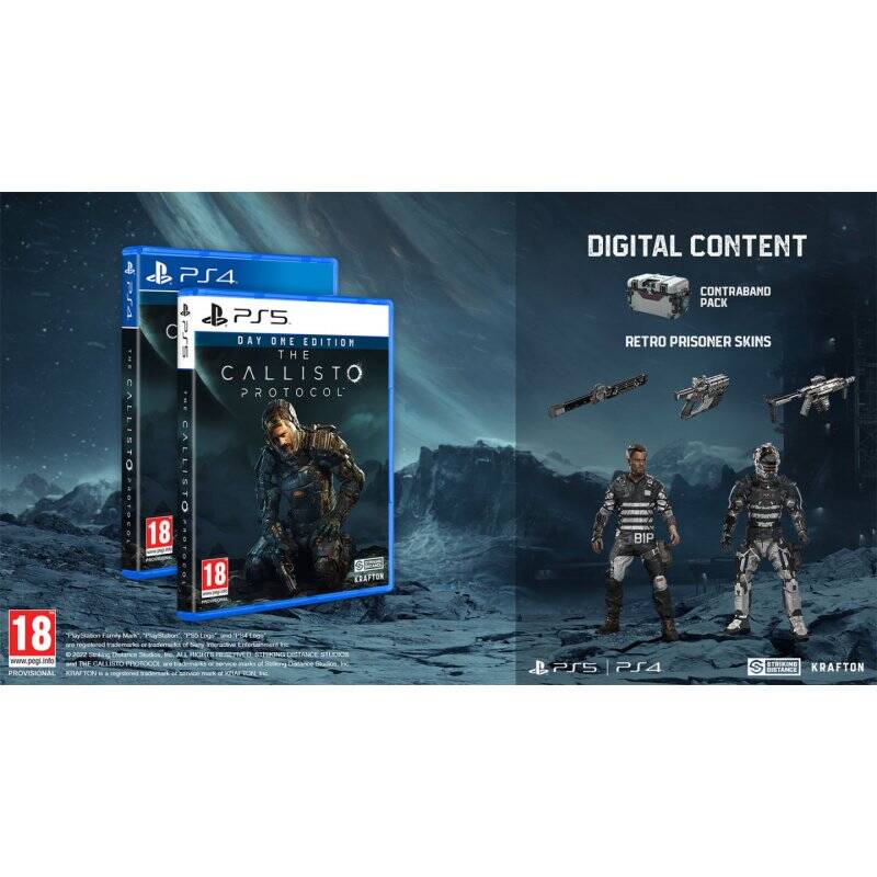 KRAFTON The Callisto Protocol Premier jour Anglais PlayStation 4