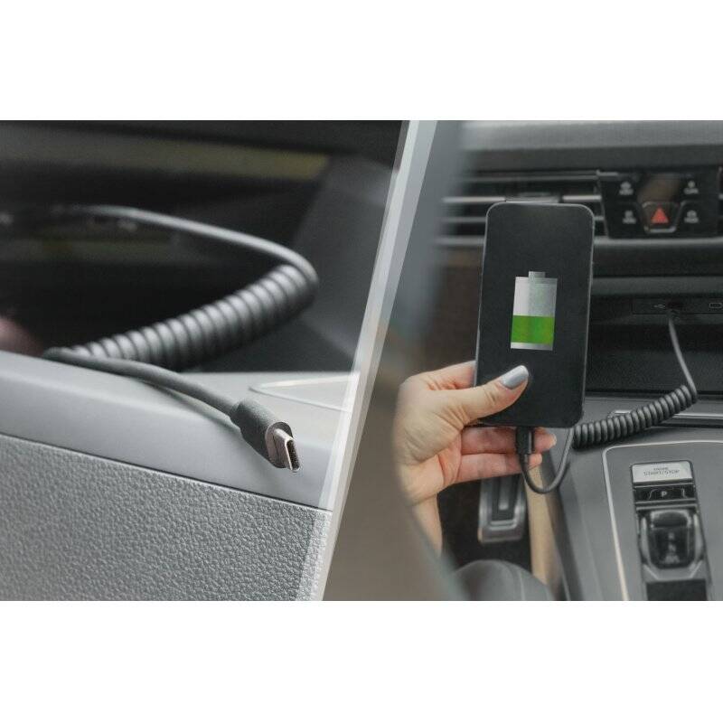 Digitus USB 2.0 - USB C to USB C Spiral Cable