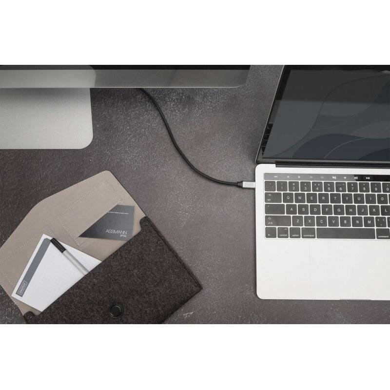 Cable Digitus USB-C to USB-C PD60W Gen 1 1m