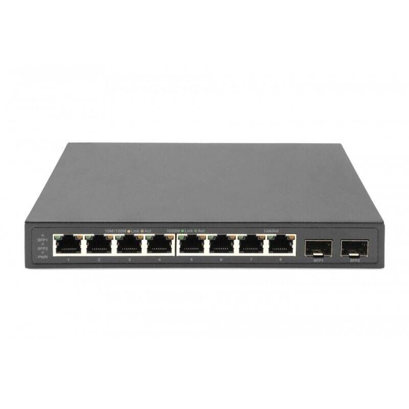 Switch Digitus 8-port + 2SFP GE