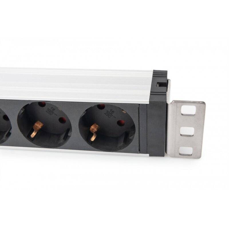 ZUB Digitus 1HE Aluminium PDU Rack Mount 50/60Hz