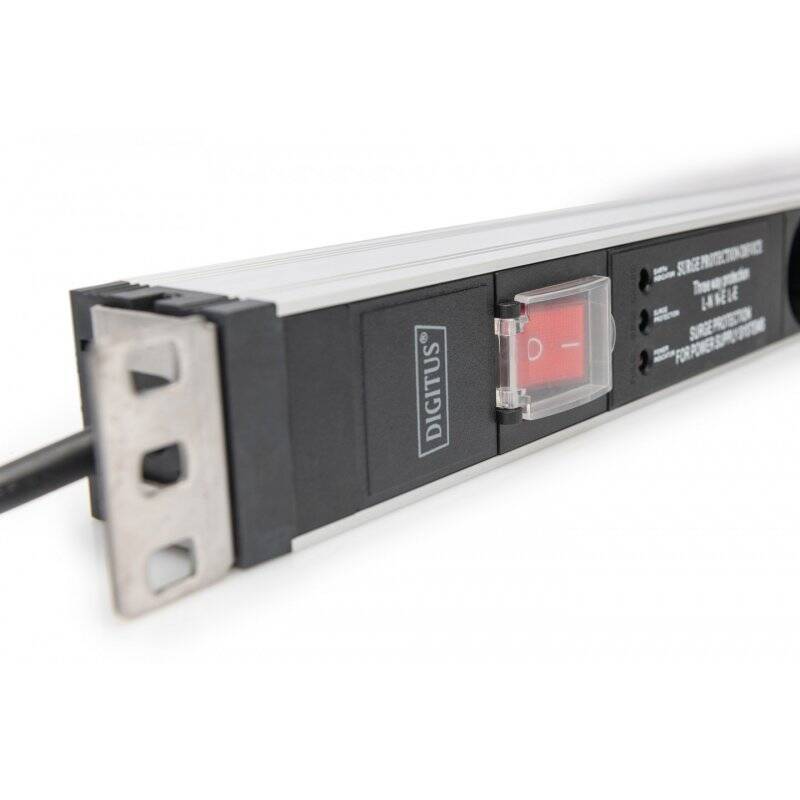 ZUB Digitus 1HE Aluminium PDU Rack Mount 50/60Hz