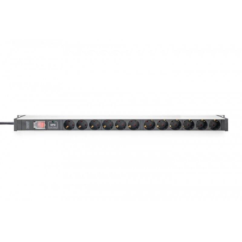 ZUB Digitus 1HE Aluminium PDU Rack Mount 50/60Hz