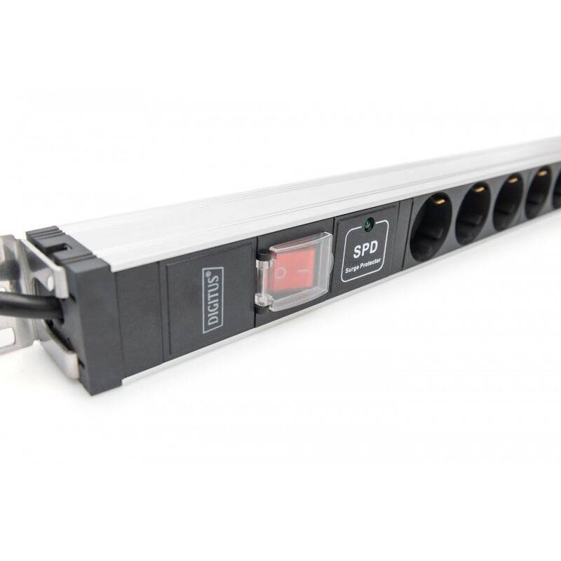 ZUB Digitus 1HE Aluminium PDU Rack Mount 50/60Hz