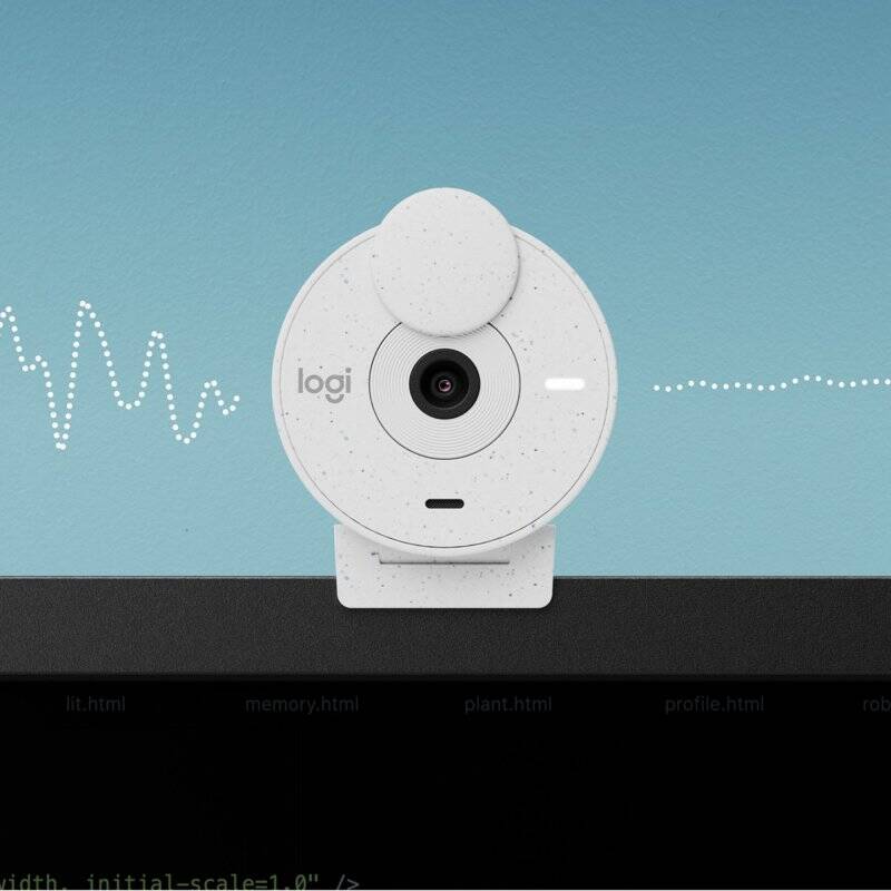 BRIO 300 FULL HD WEBCAM -OFF-WHITE-EMEA28-935
