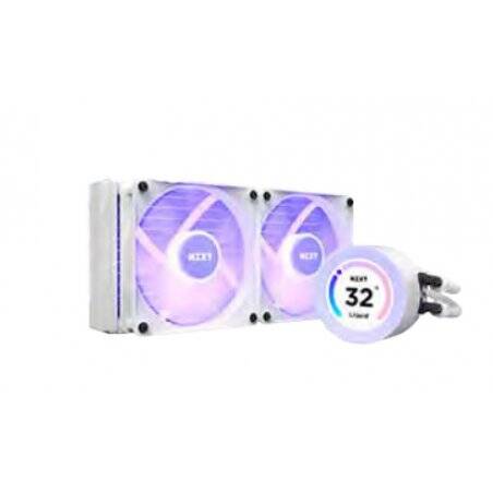 NZXT Kraken Elite 240 RGB Processor All-in-one liquid cooler 12 cm White 1 pc(s)
