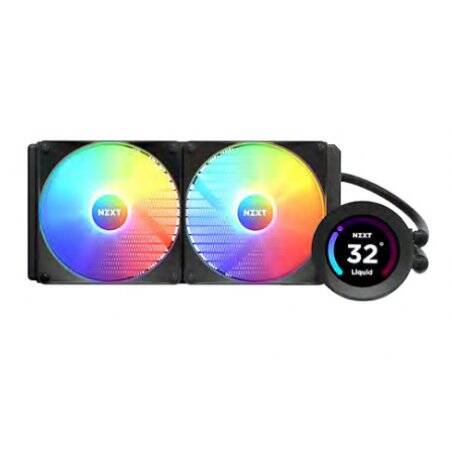 NZXT Kraken Elite 280 RGB Processeur Refroidisseur de liquide tout-en-un 14 cm Noir 1 pièce(s)
