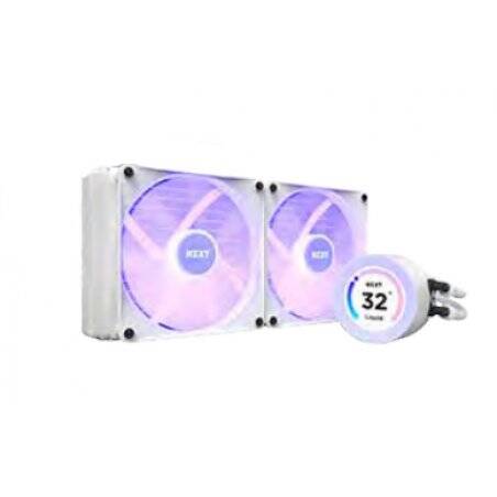 NZXT Kraken Elite 280 RGB Processeur Refroidisseur de liquide tout-en-un 14 cm Blanc 1 pièce(s)