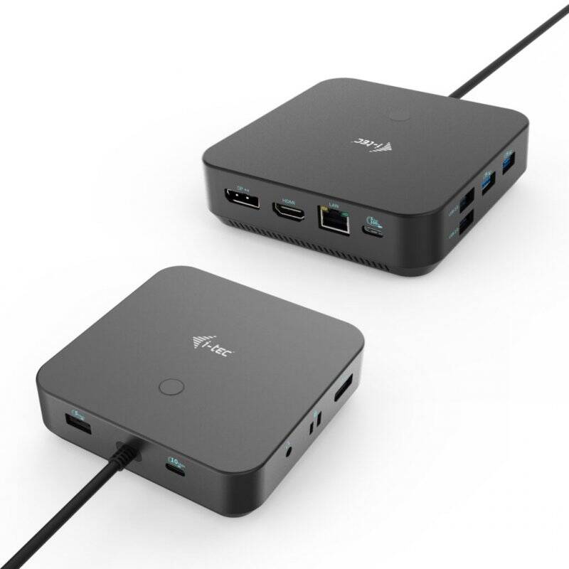 I-TEC USB-C HDMI+2X DP CHARGER I-TEC DOCK PD 100WCHARGER 112W