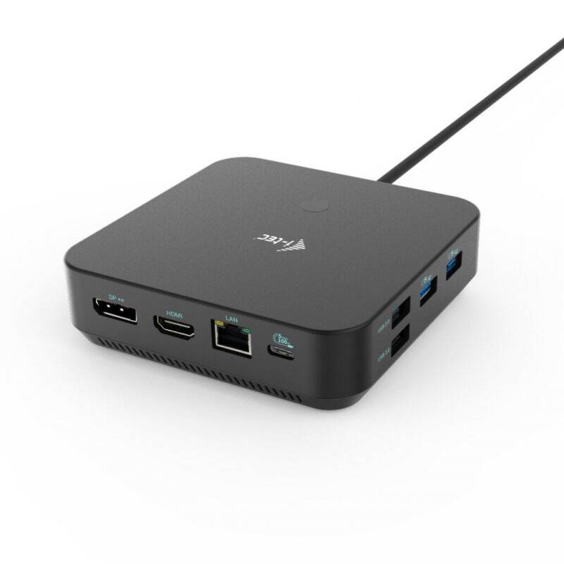 I-TEC USB-C HDMI+2X DP DOCK PD I-TEC HDMI DUAL DP PD 100 W